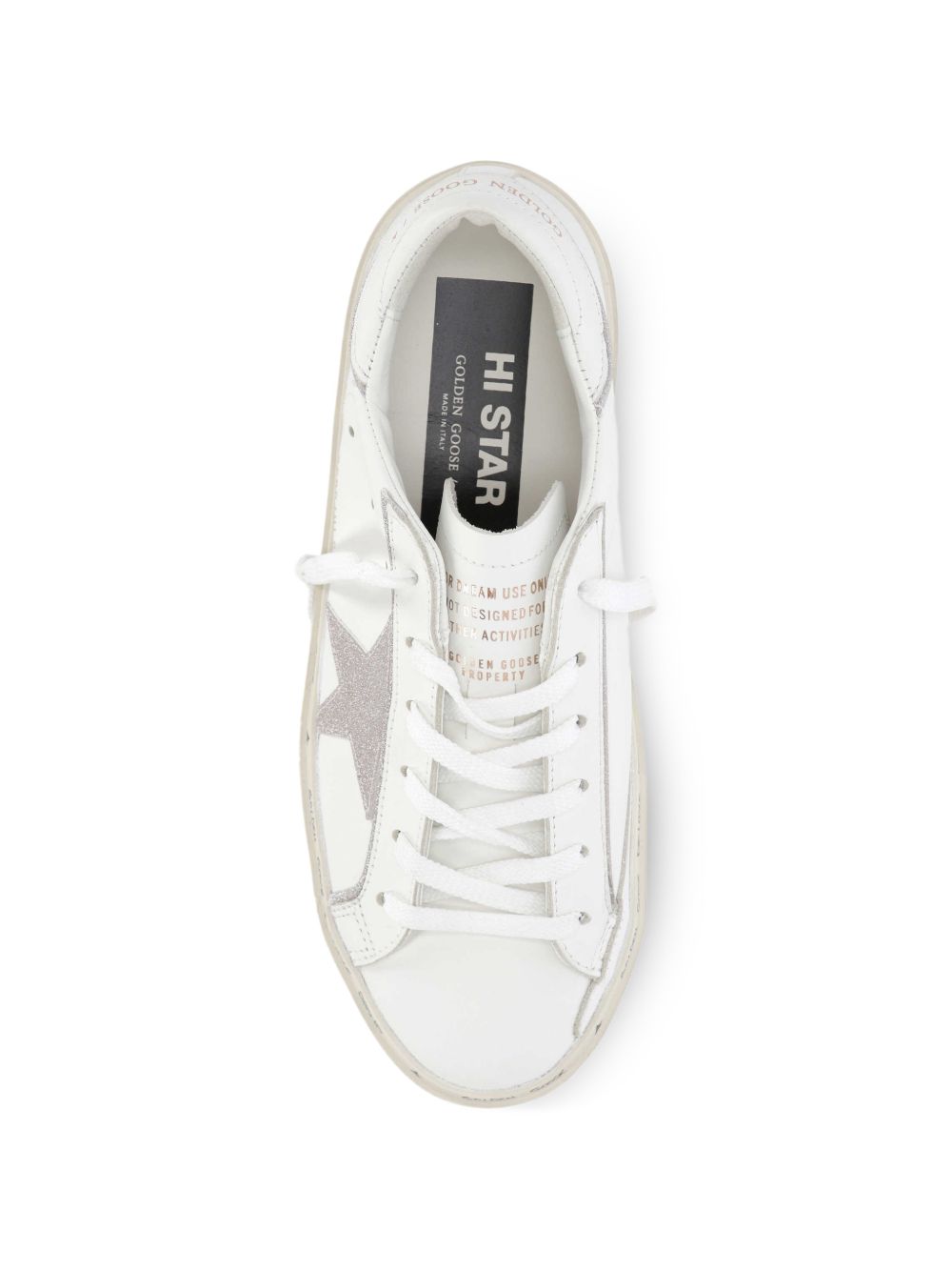 Golden Goose Women Hi Star Leather Sneakers