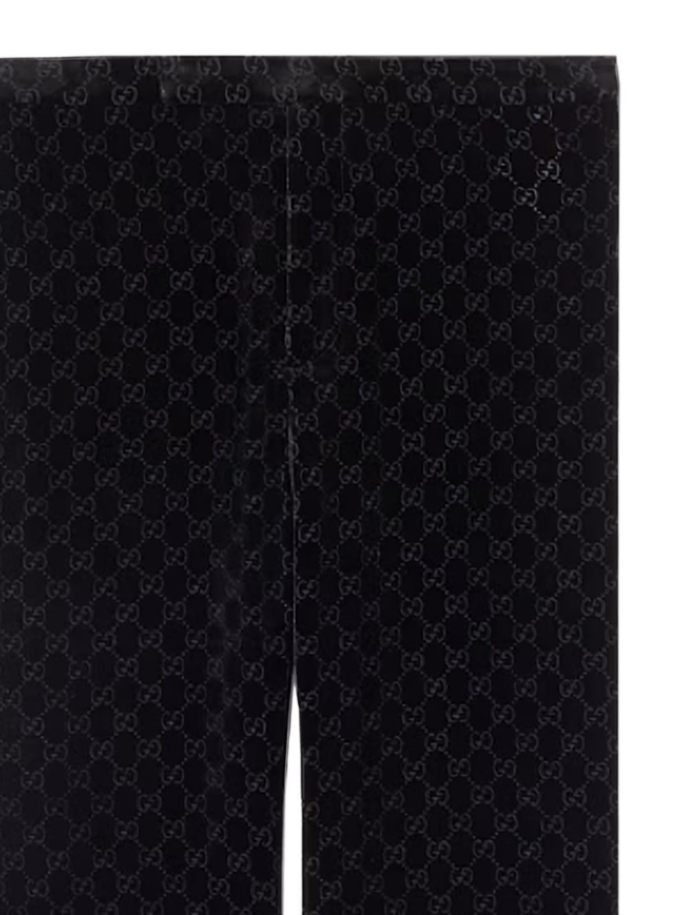 Gucci Men Gg Velvet Trousers GUCCI