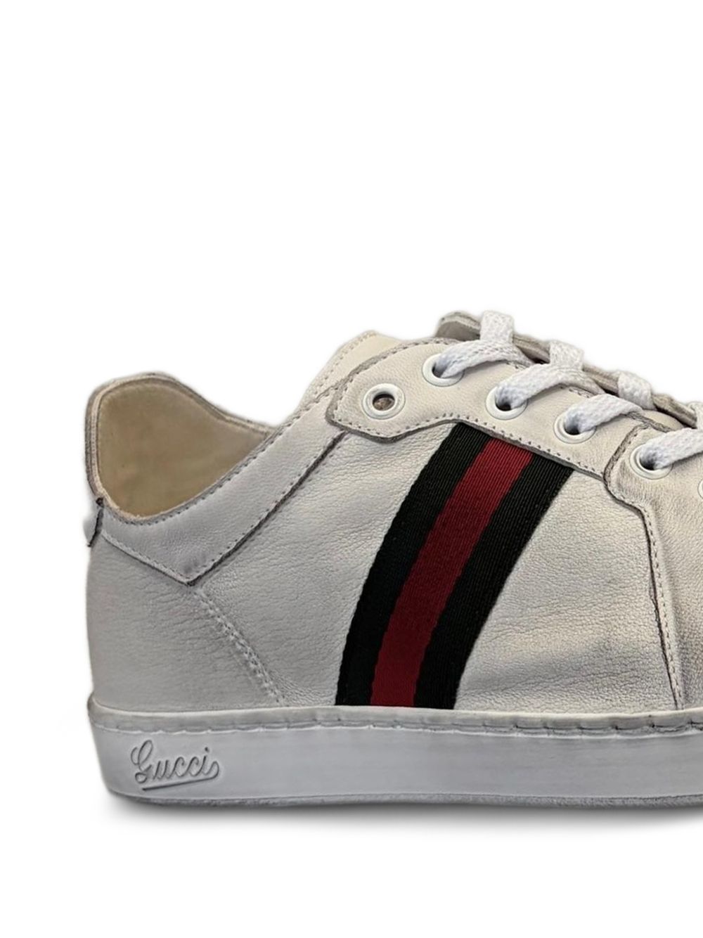 Gucci Men Stretch Leather Snealers GUCCI