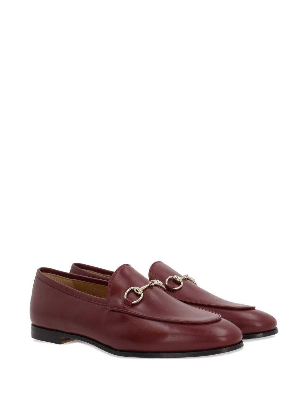 Gucci Women Jordaan Leather Loafers GUCCI