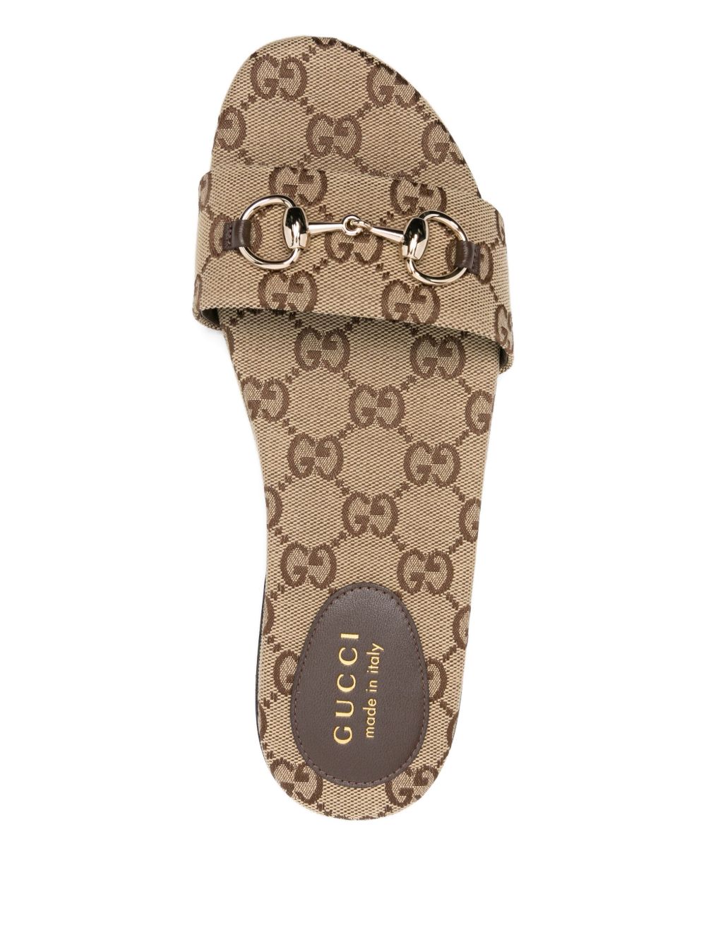 Gucci Women Gg Motif Slide Sandals GUCCI