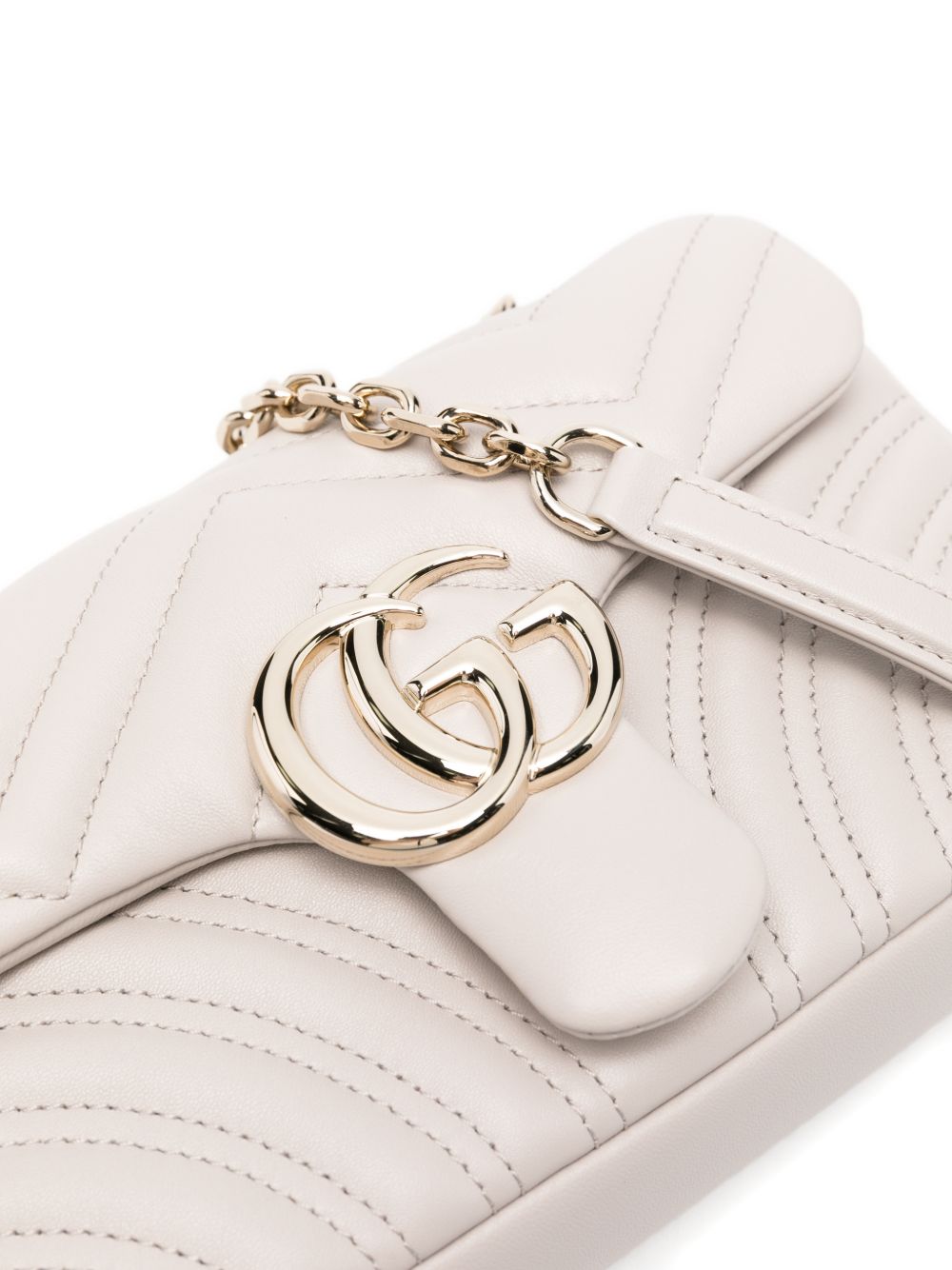 Gucci Women Gg Marmont Leather Shoulder Bag