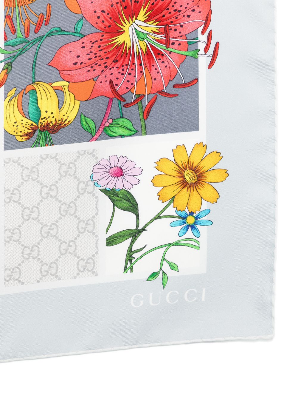 Gucci Women Printed Silk Foulard GUCCI