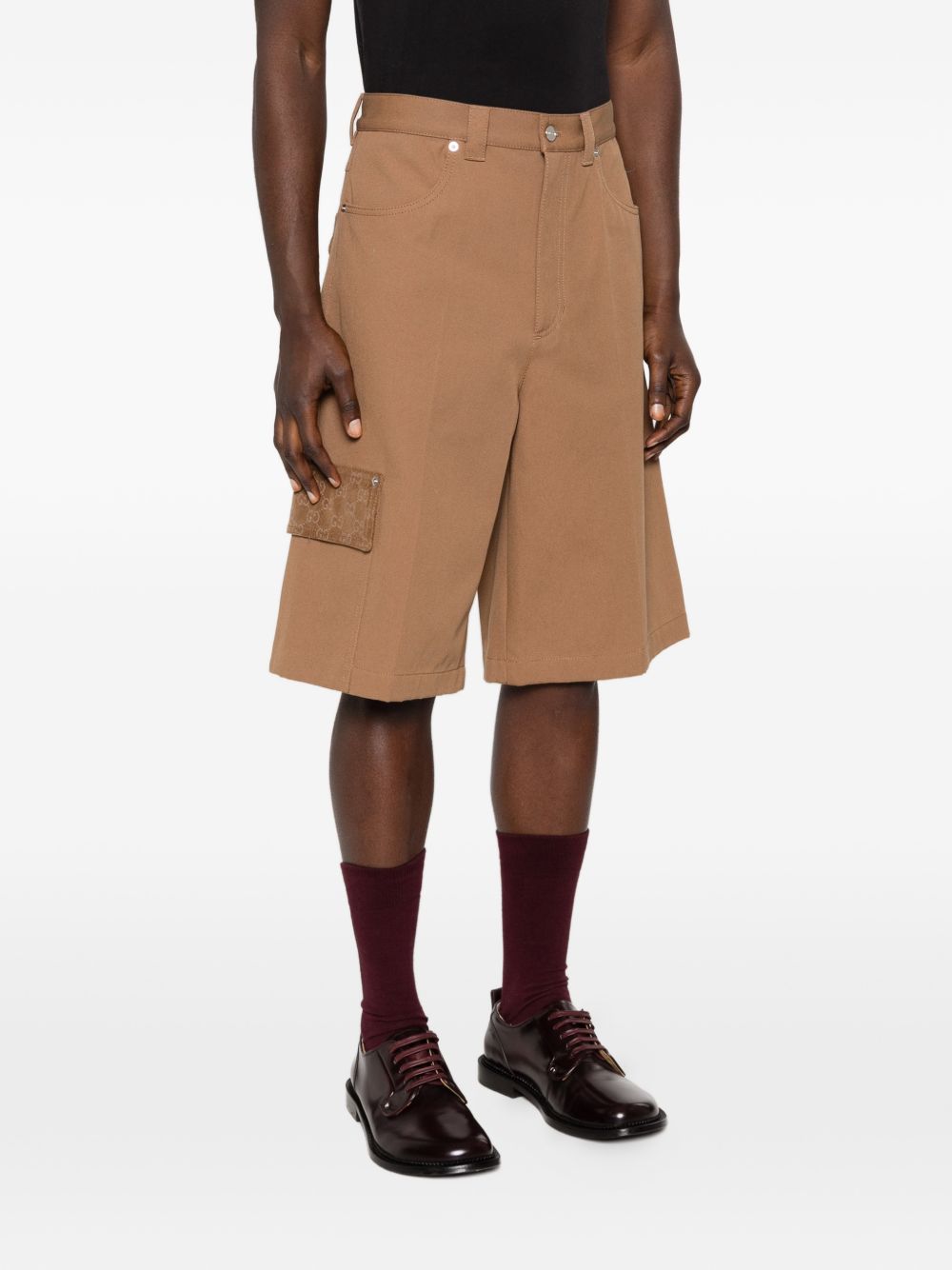 Gucci Men Cotton Bermuda Shorts GUCCI