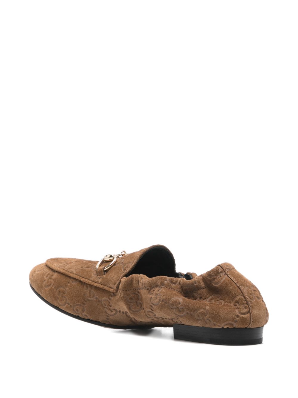 Gucci Women Jordaan Leather Loafers GUCCI