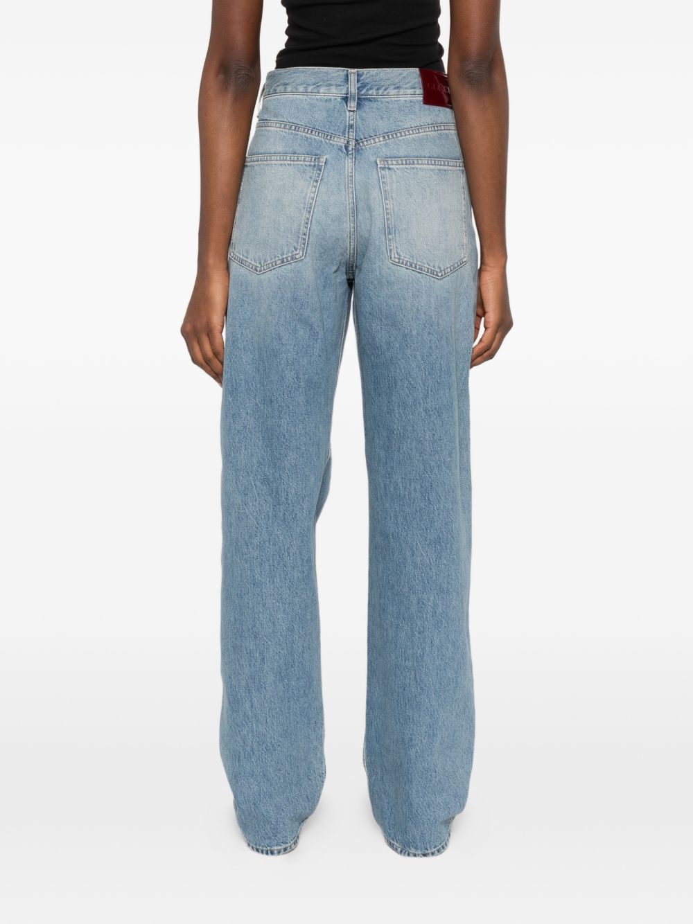 Gucci Women Denim Cotton Jeans GUCCI