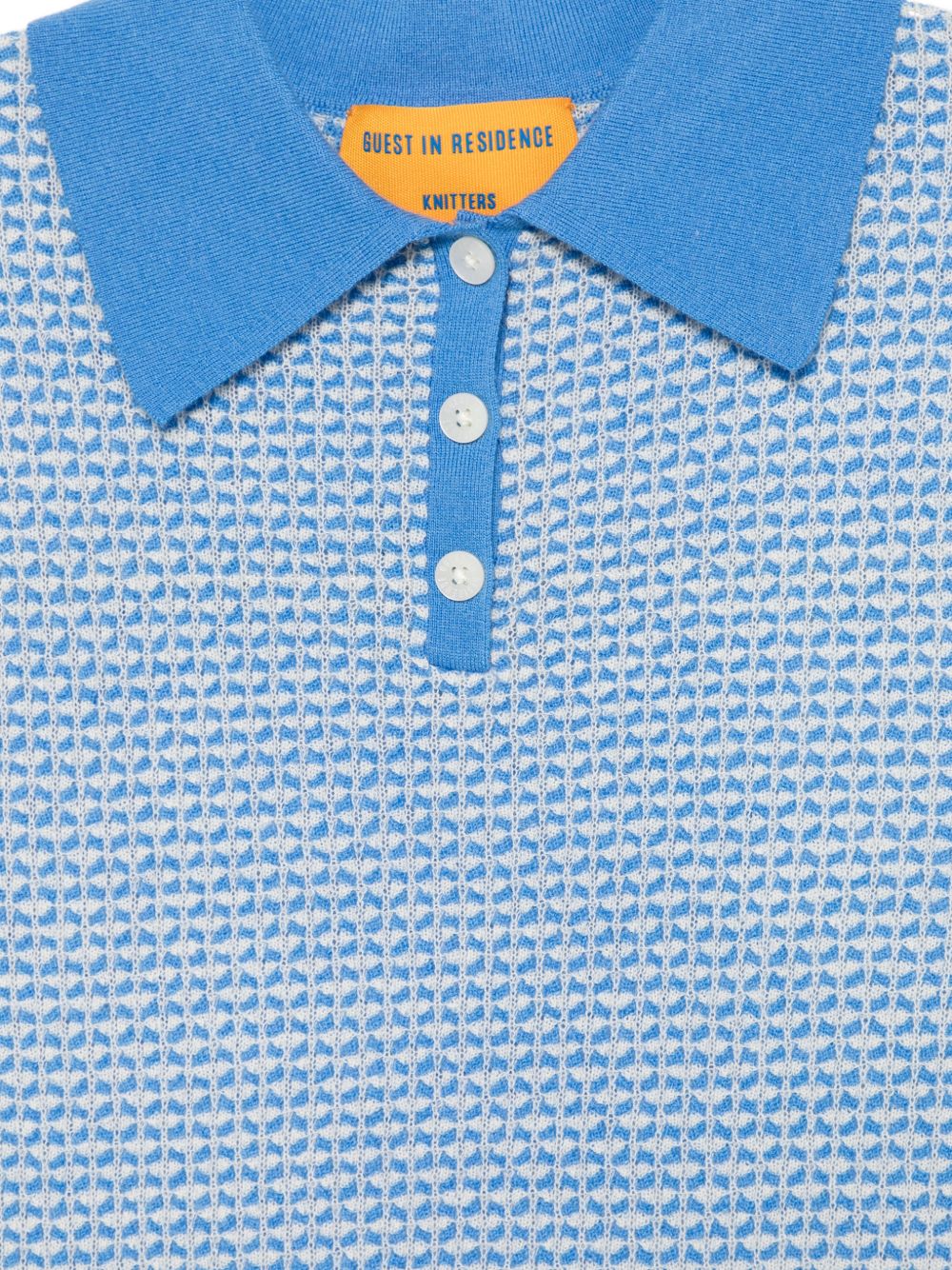 Guest In Residence Women Pique Cashmere Polo Shirt GUEST IN RESIDENCE