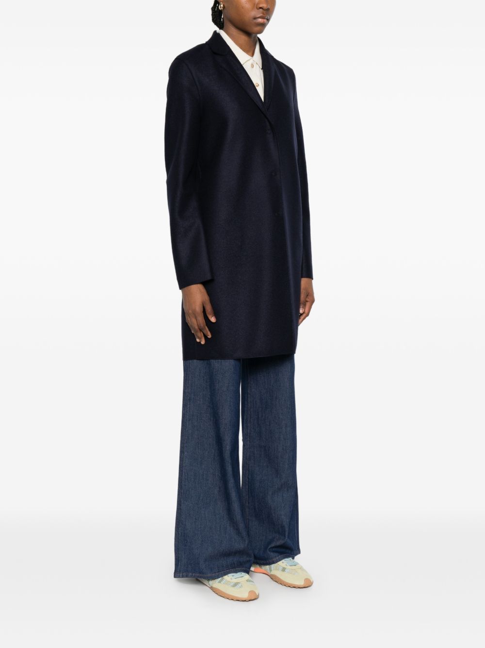 Harris Wharf London Women Wool Coat HARRIS WHARF LONDON