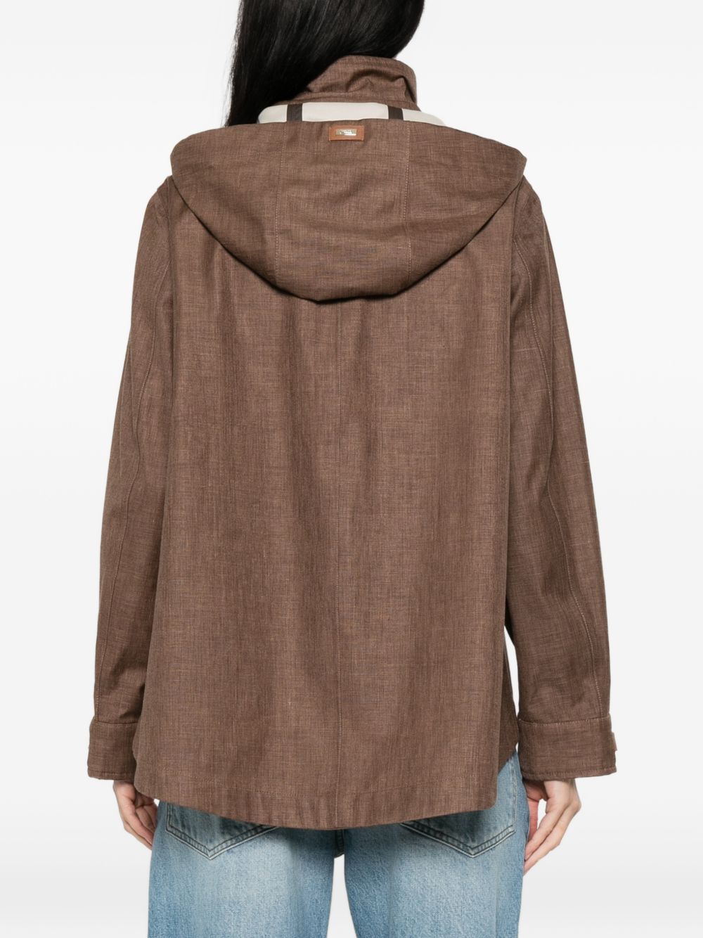Herno Women Hooded Blouson Jacket HERNO
