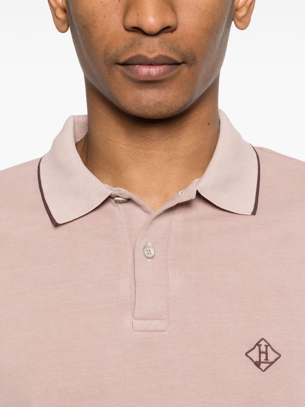 Herno Men Logo Cotton Polo Shirt HERNO