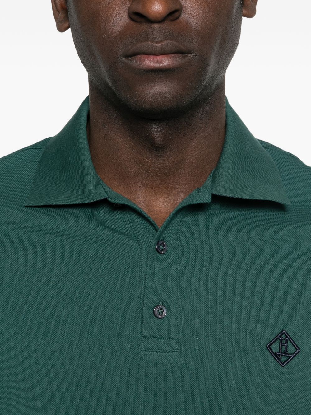 Herno Men Logo Cotton Polo Shirt HERNO