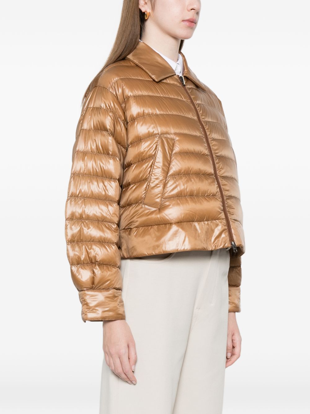 Herno Women Nylon Short Down Jacket HERNO