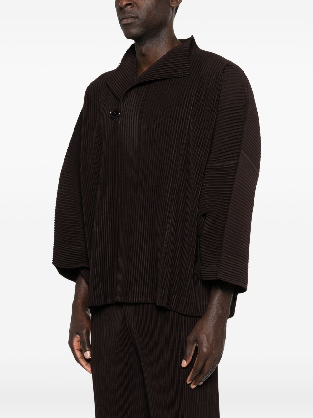 Homme Plisse' Issey Miyake Men Pleated Blouson Jacket HOMME PLISSE ISSEY MIYAKE