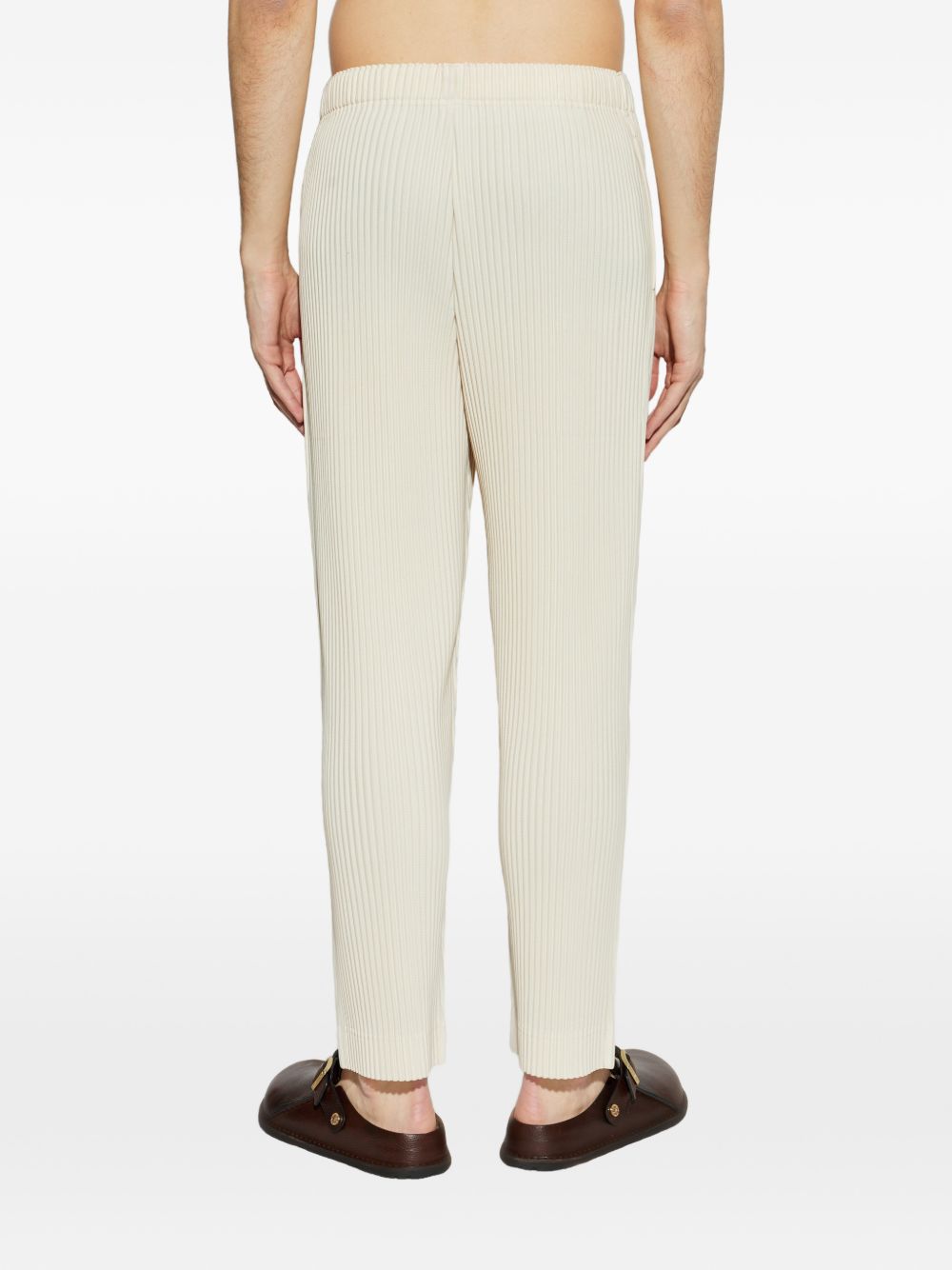 Homme Plisse' Issey Miyake Men Pleated Slim Trousers HOMME PLISSE ISSEY MIYAKE
