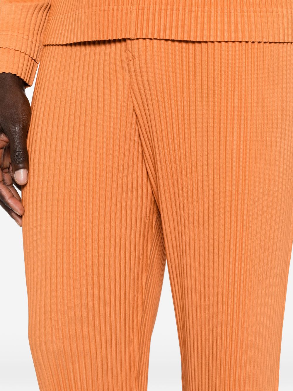 Homme Plisse' Issey Miyake Men Pleated Slim Trousers HOMME PLISSE ISSEY MIYAKE