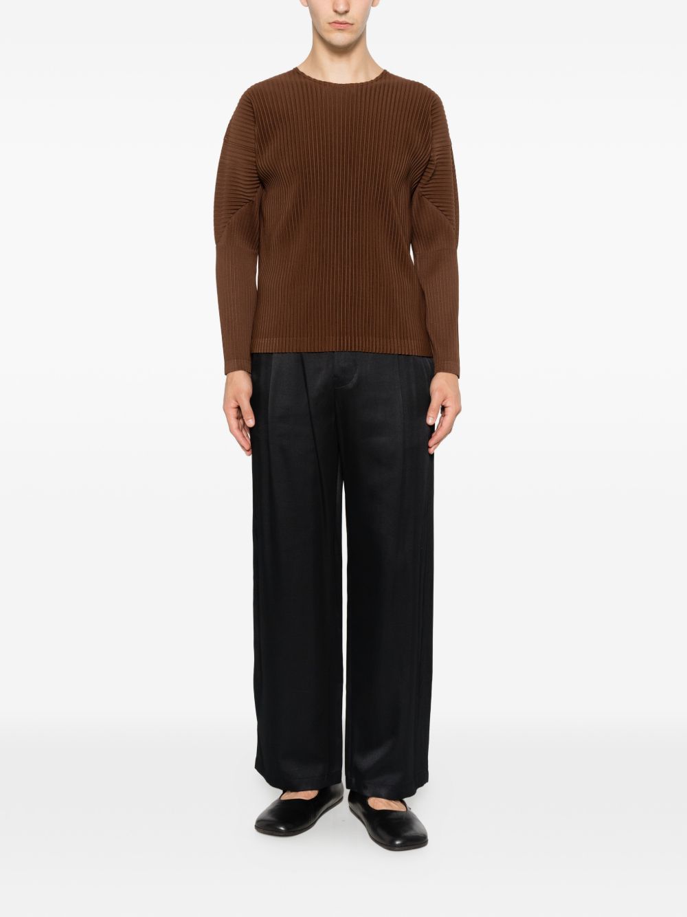 Homme Plisse' Issey Miyake Men Pleated T-Shirt HOMME PLISSE ISSEY MIYAKE