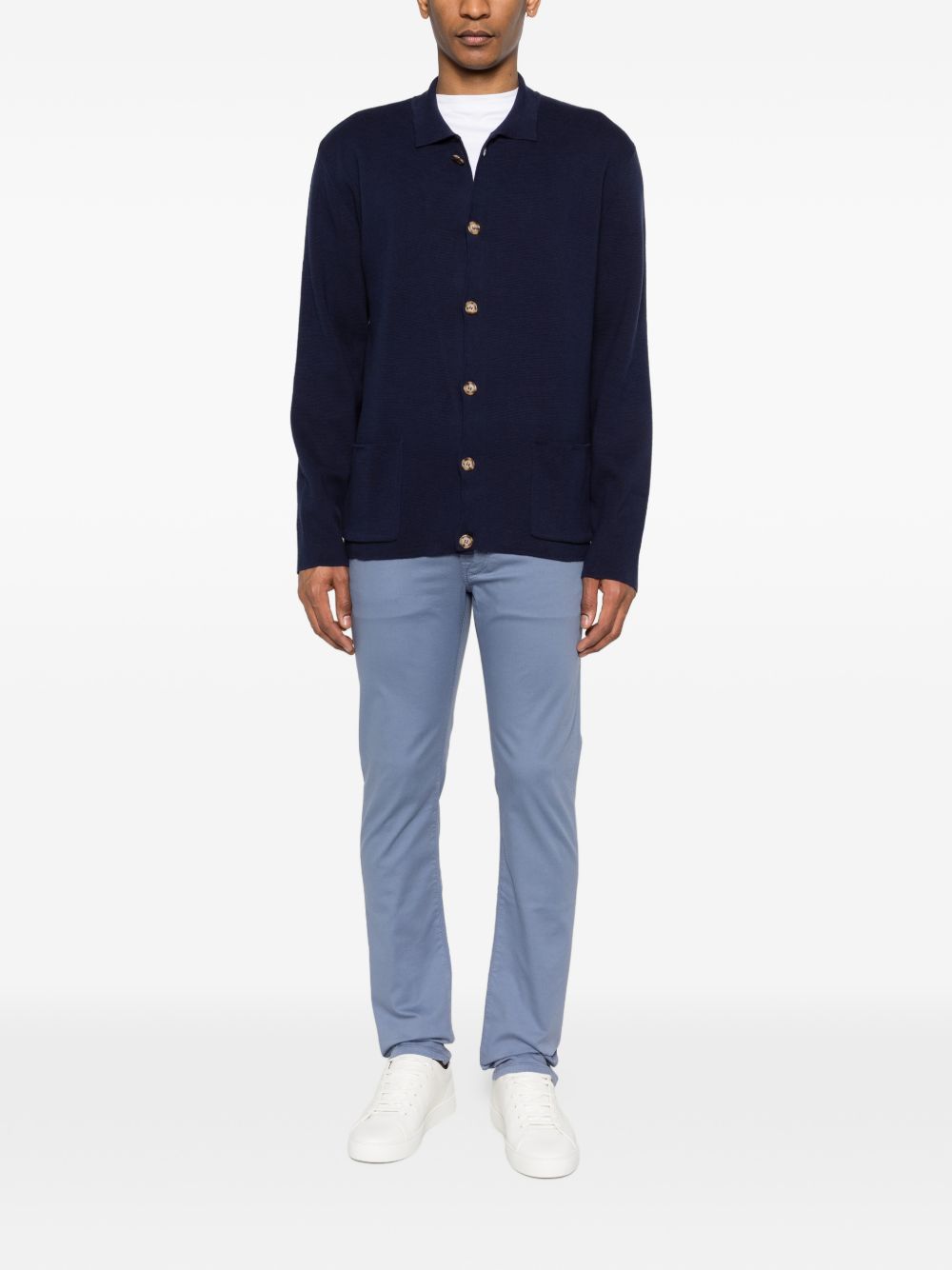 Jacob Cohen Men Cotton Blend Slim Trousers JACOB COHEN