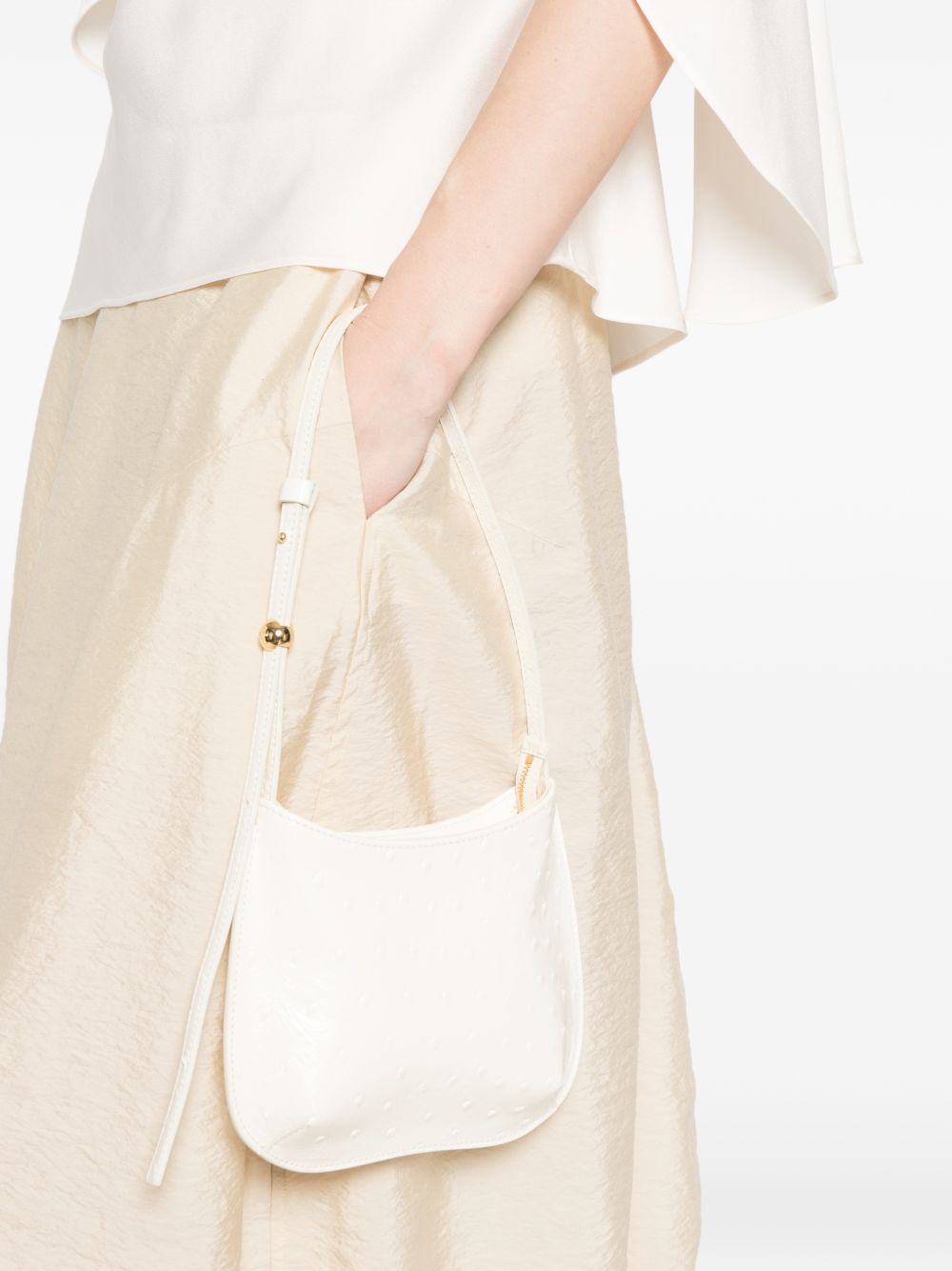 Jacquemus Women Le Petit Bisou Leather Shoulder Bag JACQUEMUS