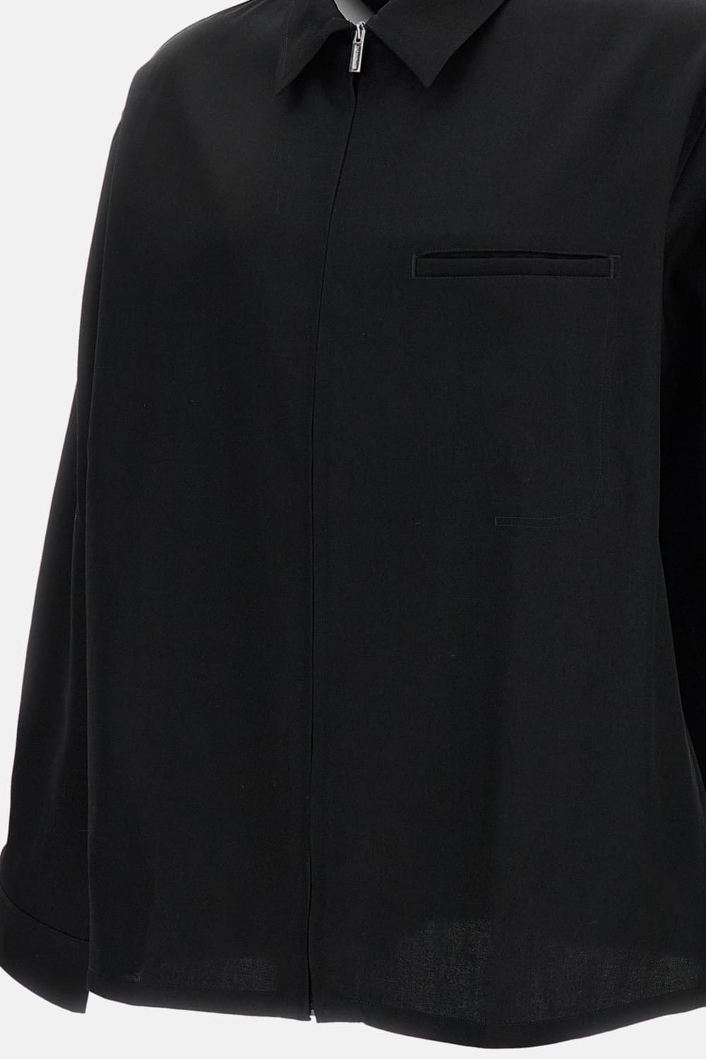 Jacquemus Men La Chemise Mecano Zipped Shirt JACQUEMUS