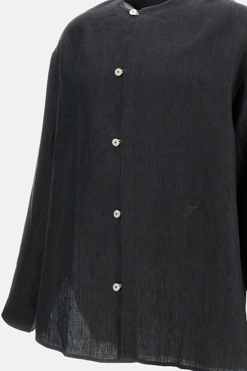 Jacquemus Men La Chemise Pastro Linen Shirt JACQUEMUS