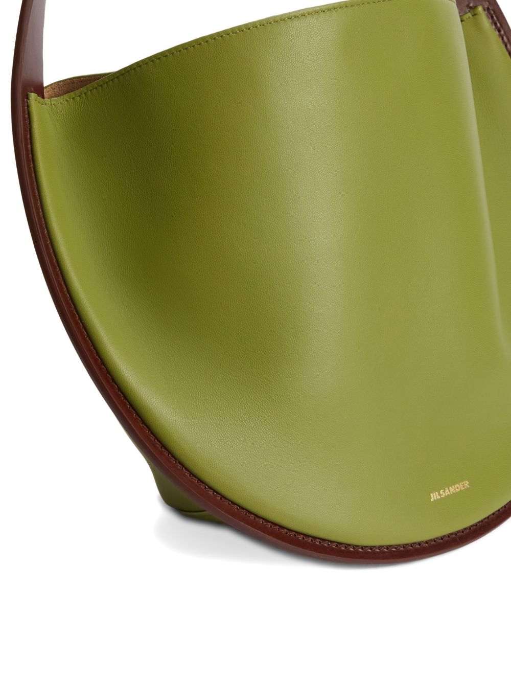 Jil Sander Women Pivot Leather Hobo Bag JIL SANDER