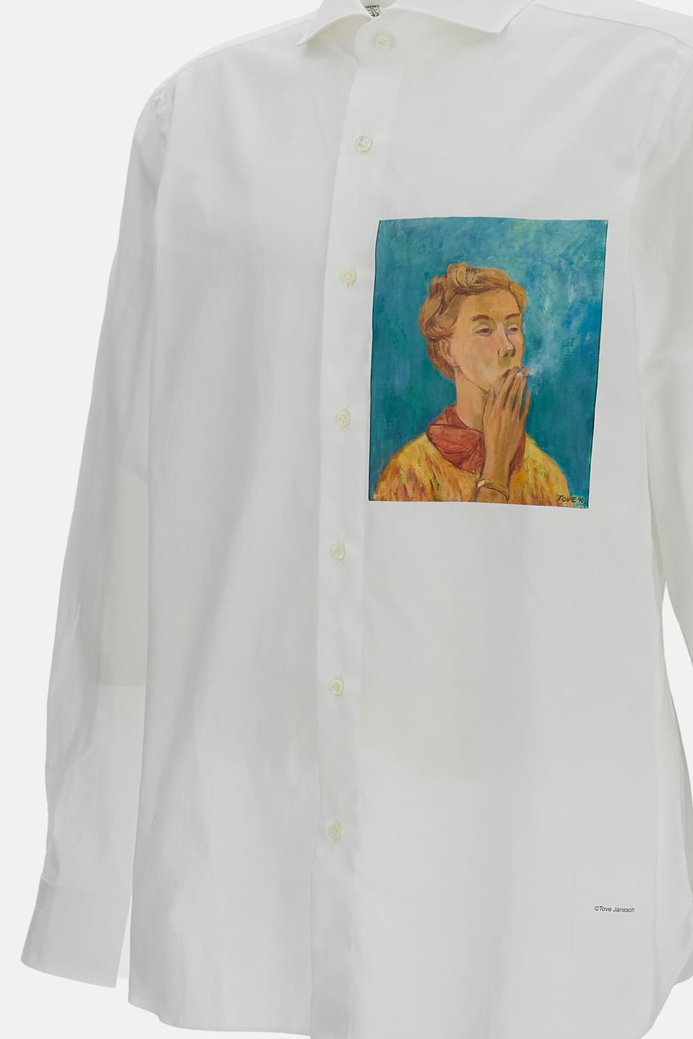 Junya Watanabe Men Tove Jansson Printed Shirt JUNYA WATANABE