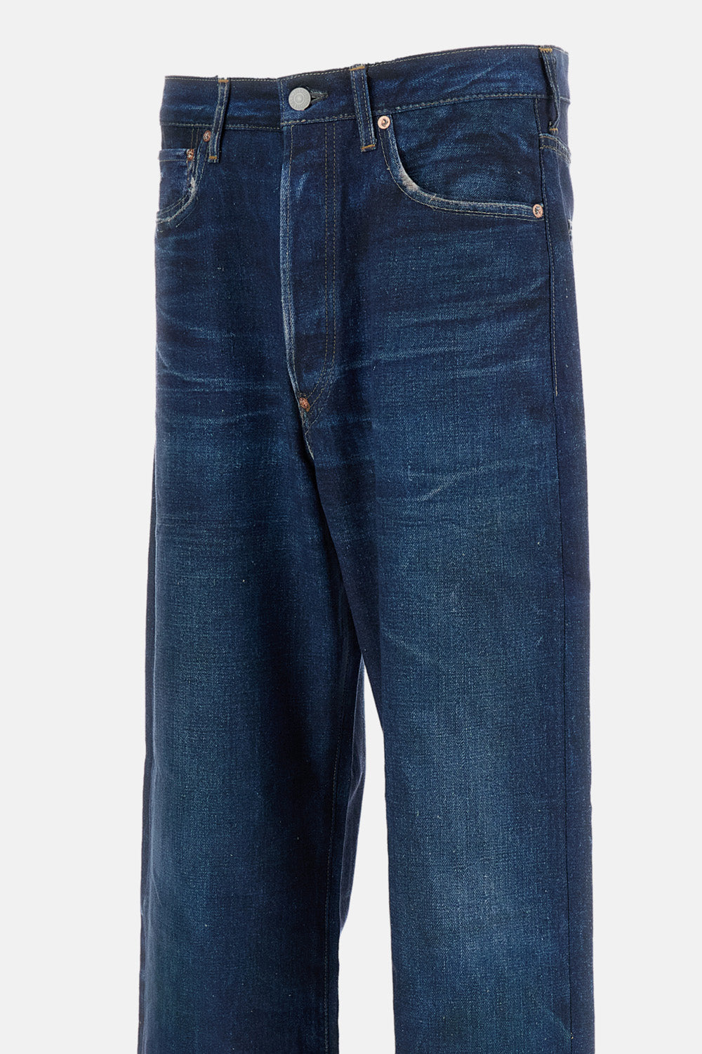Junya Watanabe Men Denim Printed Trousers JUNYA WATANABE