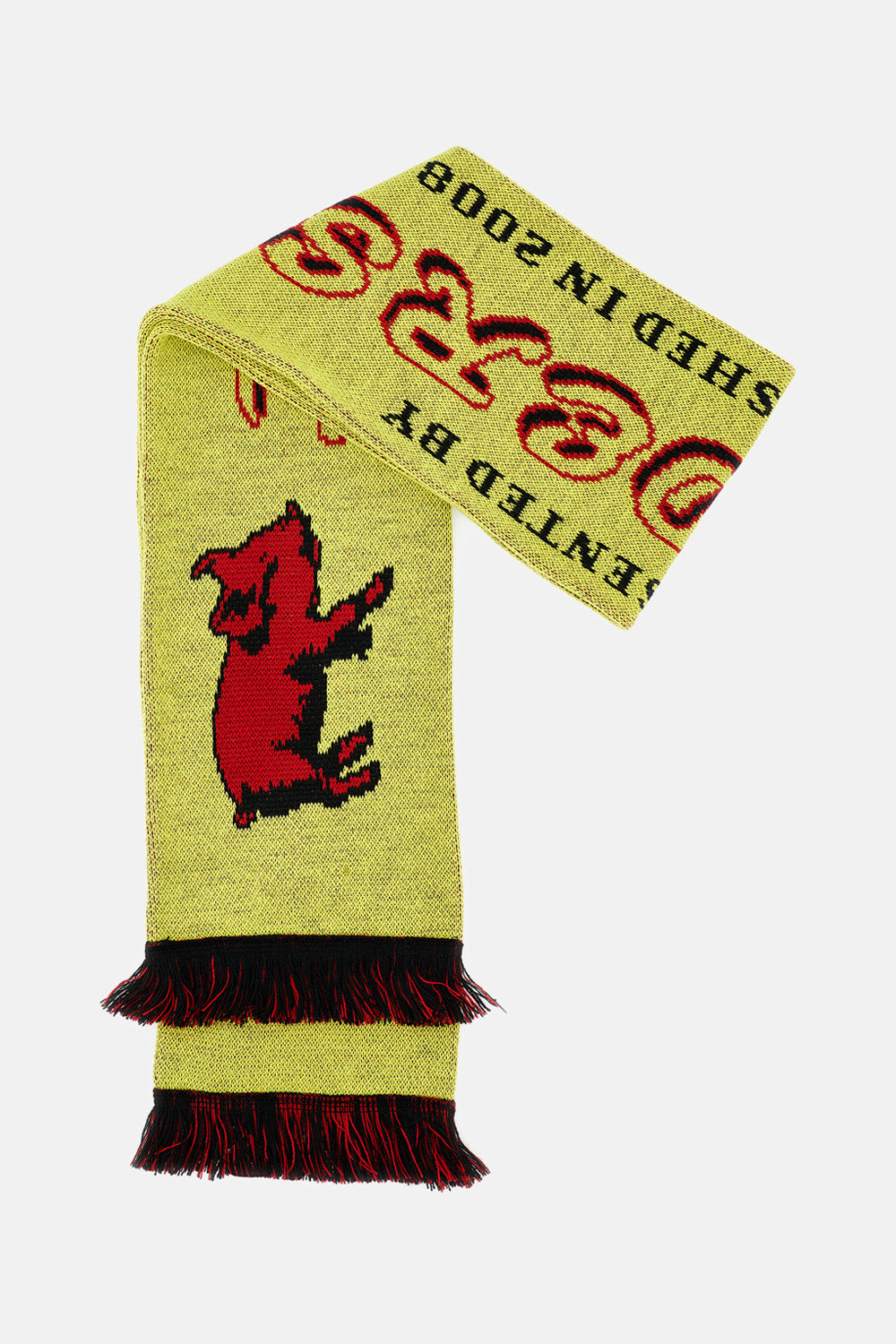 Jw Anderson Men Piglet Football Scarf J.W. ANDERSON