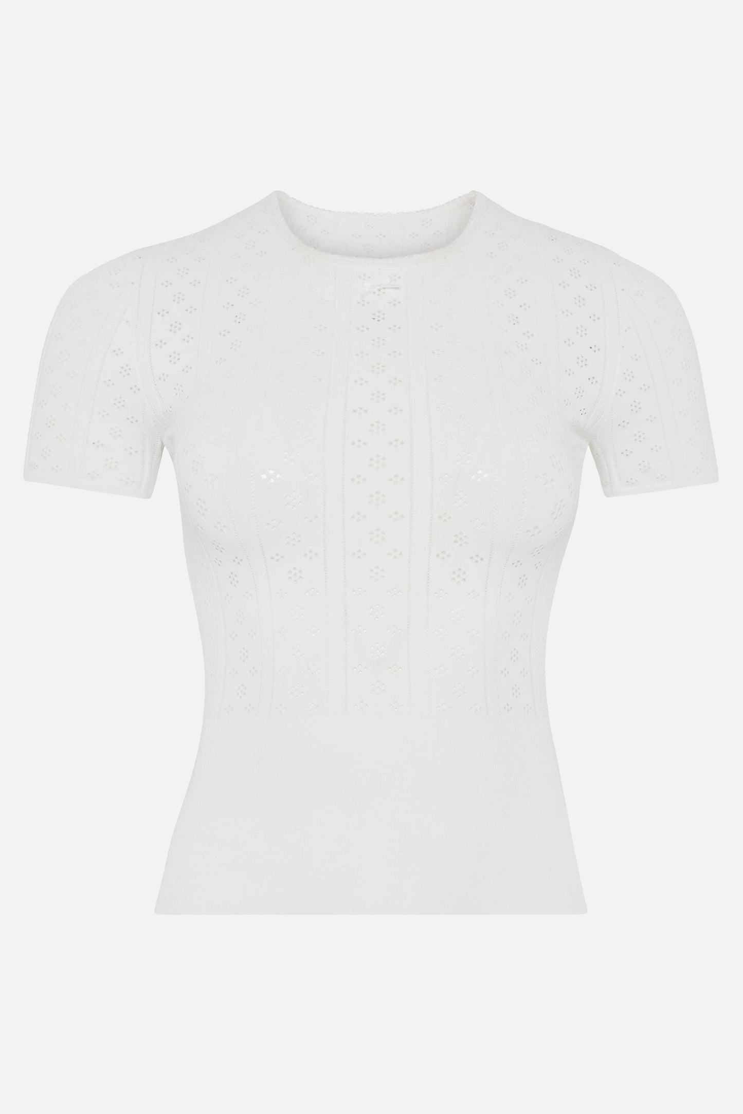 Jw Anderson Women Pointelle Tee J.W. ANDERSON