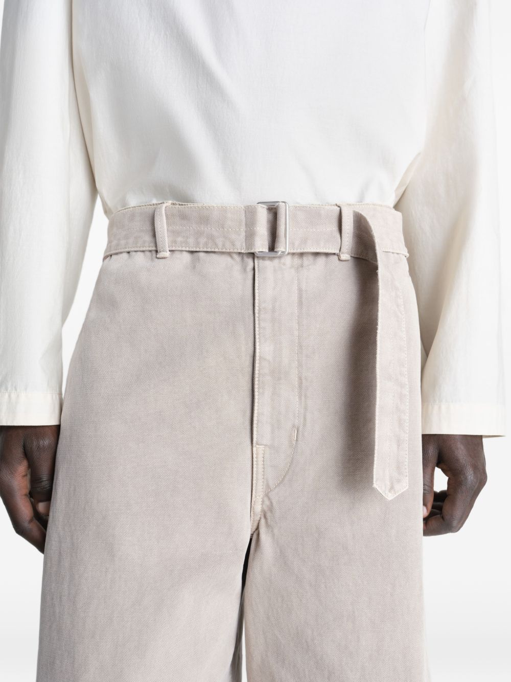 Lemaire Men Denim Bermuda Shorts LEMAIRE
