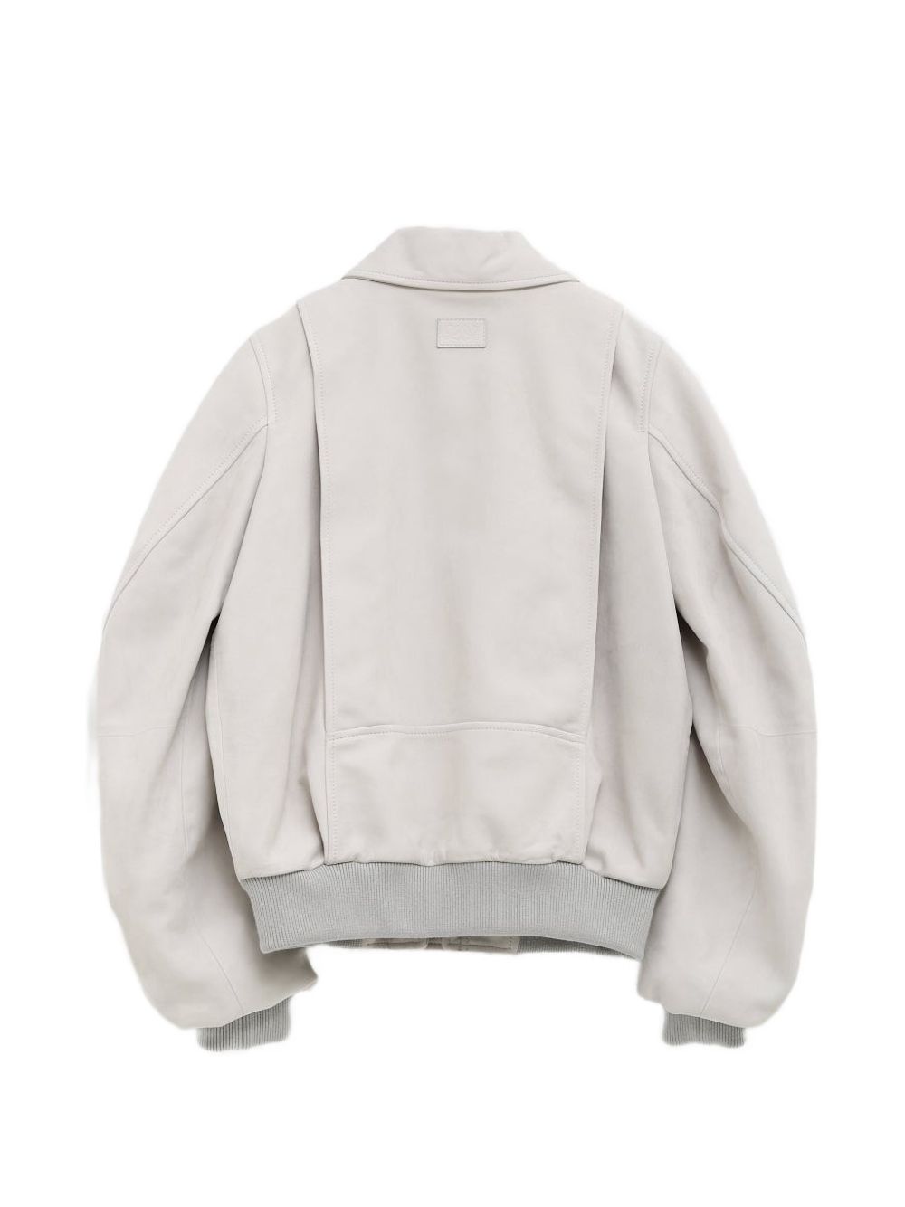 Loewe Women Suede Leather Bomber Jacket LOEWE