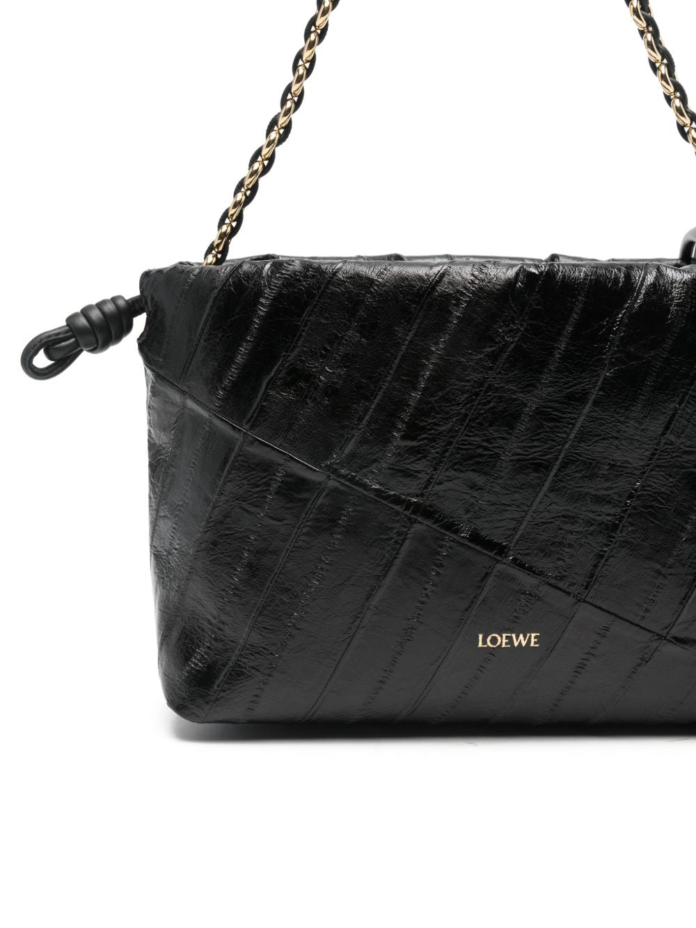 Loewe Women Flamenco Leather Medium Clutch LOEWE