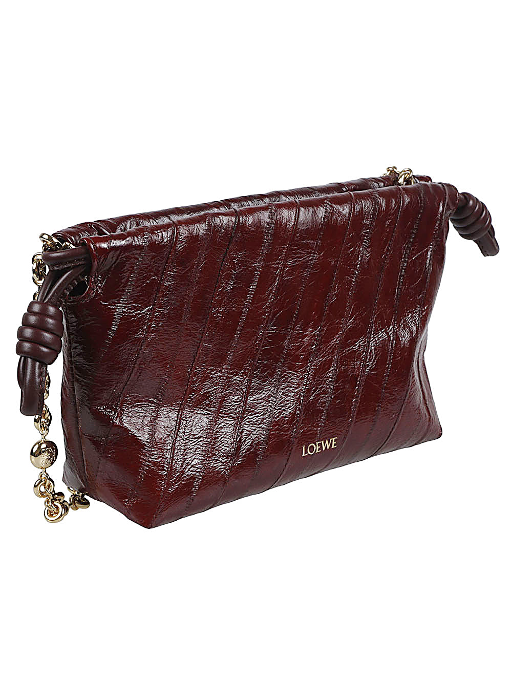 Loewe Women Flamenco Leather Mini Clutch LOEWE