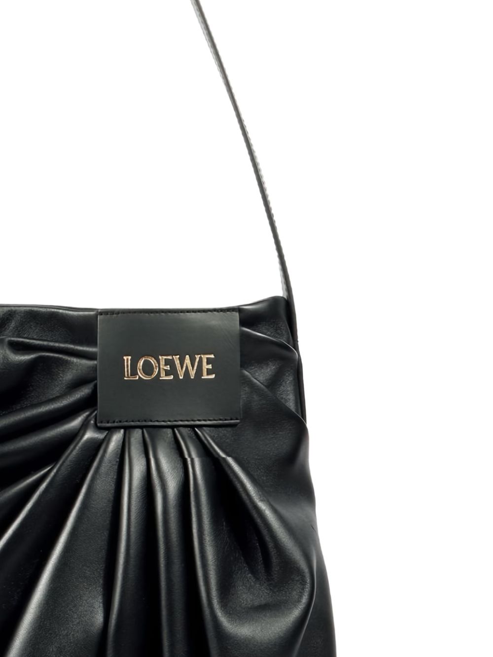 Loewe Women Draped Leather Tote Bag LOEWE