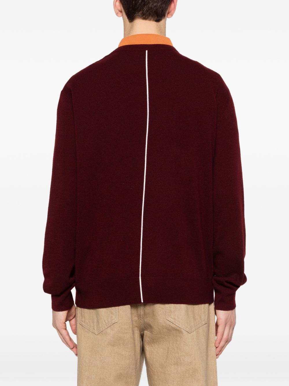 Loewe Men Anagram Wool Sweater