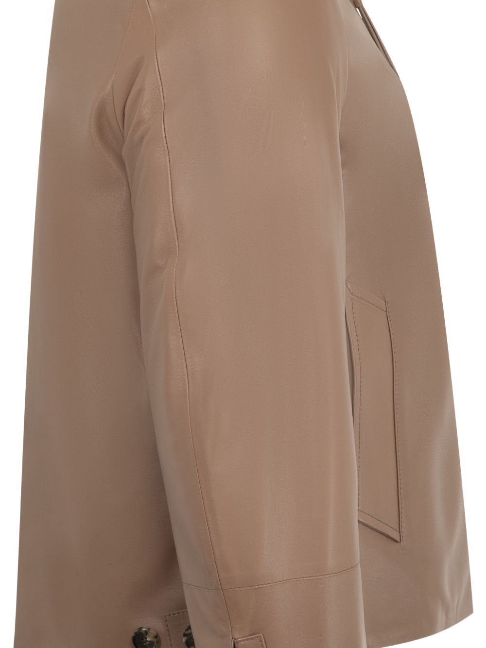 Loewe Men Leather Zipped Jacket LOEWE