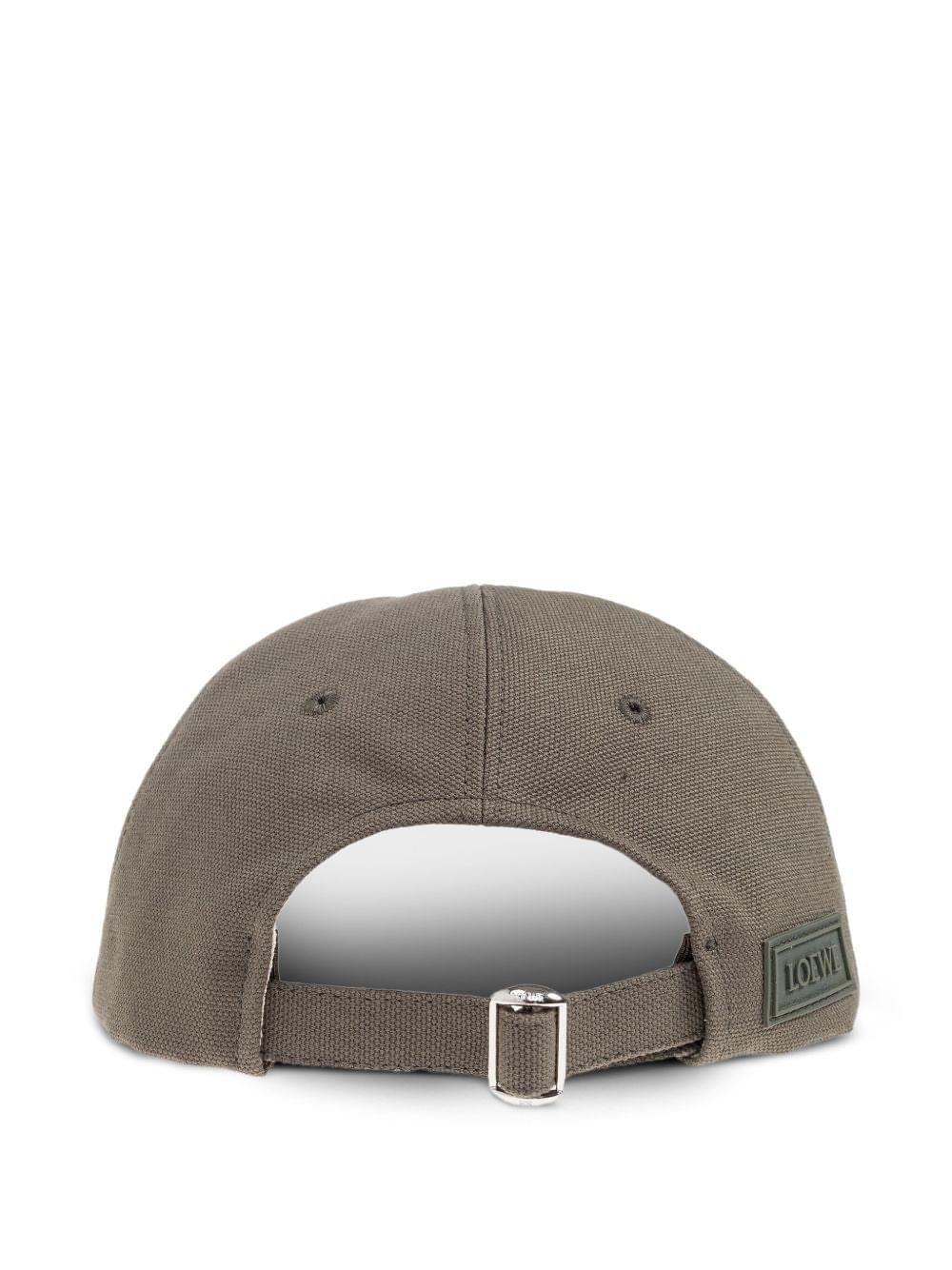 Loewe Men Logo Cotton Baseball Cap LOEWE