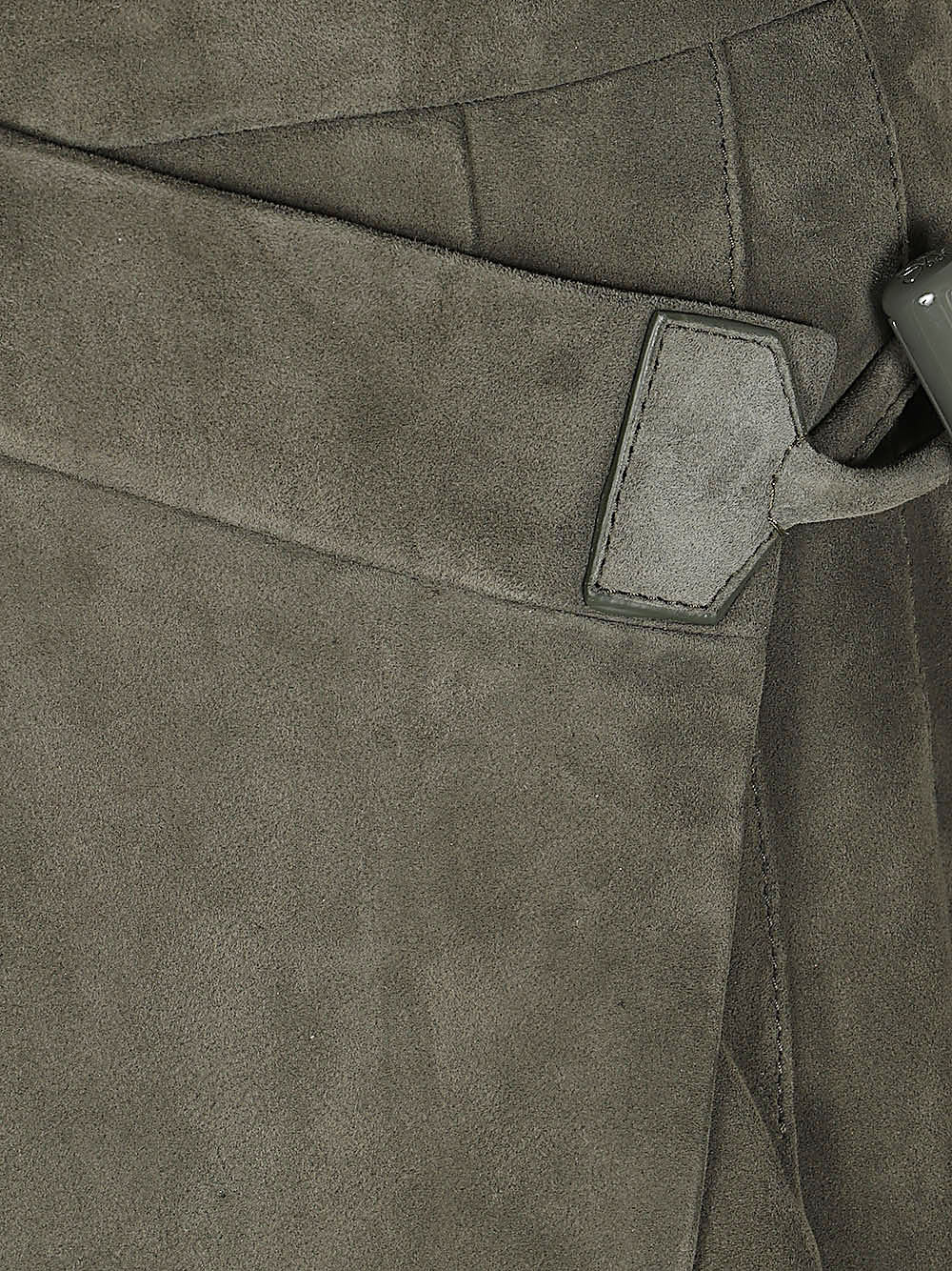 Loewe Women Suede Mini Skirt LOEWE