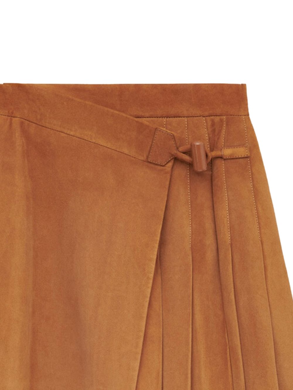 Loewe Women Suede Mini Skirt LOEWE