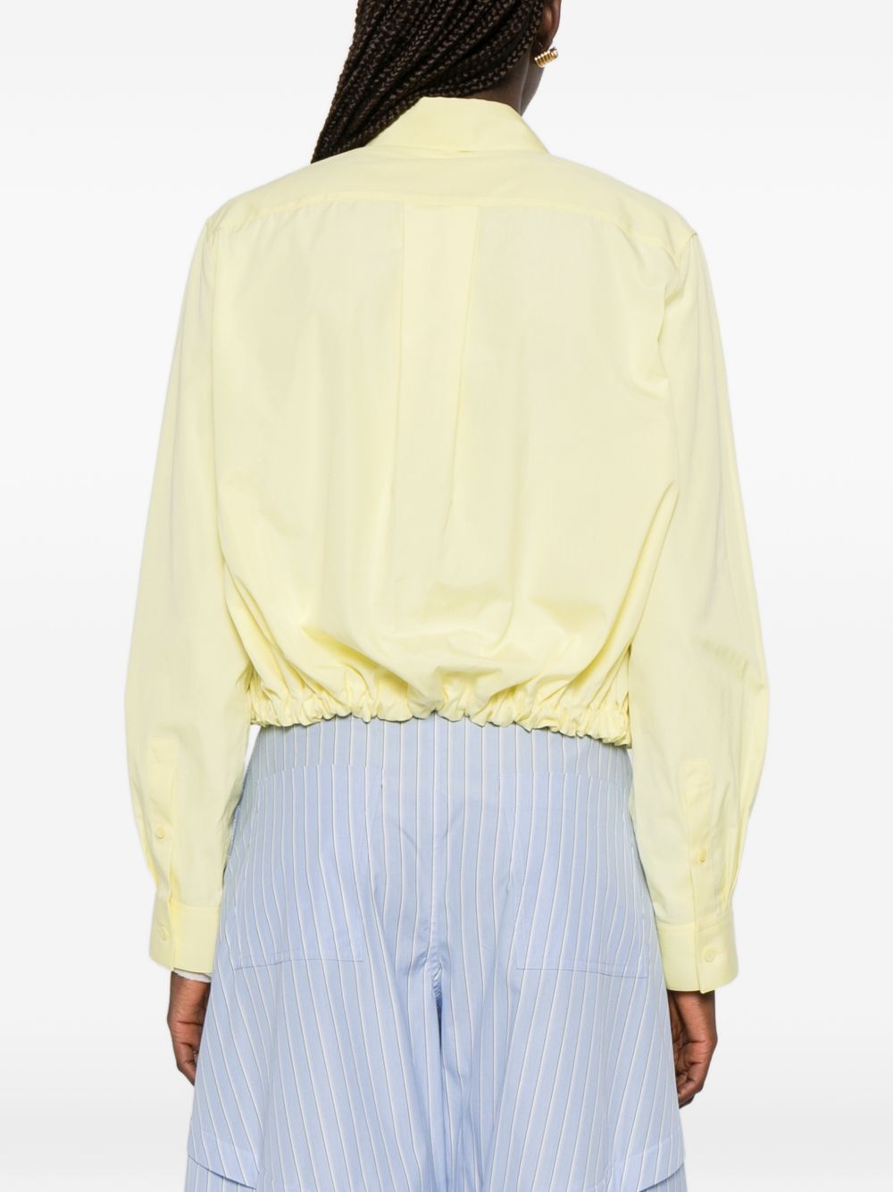 Loewe Women Cotton Belted Shirt