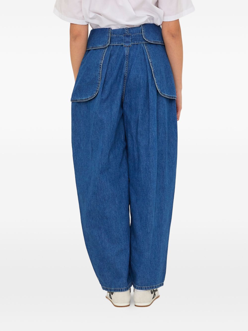 Loewe Women Cargo Denim Jeans LOEWE