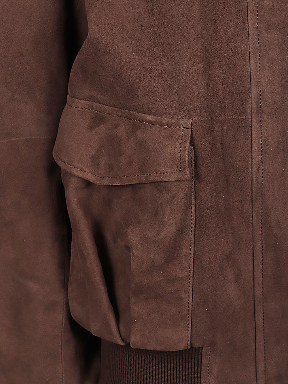 Loewe Women Suede Leather Bomber Jacket LOEWE
