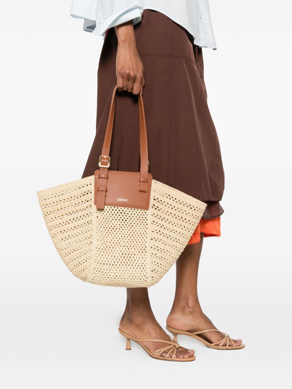 Loewe Paula's Ibiza Women Hammock Rafia Cabas Bag LOEWE