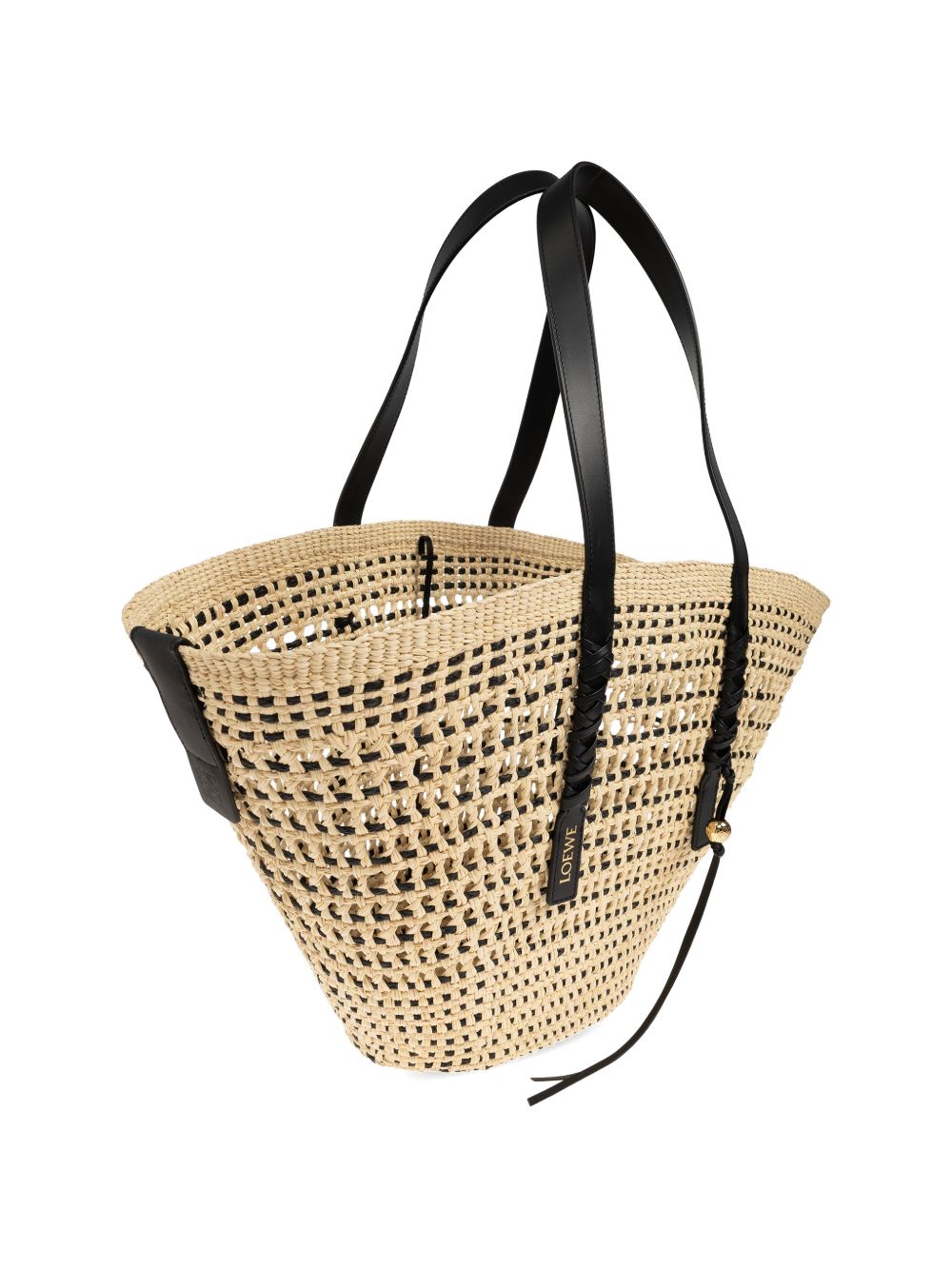 Loewe Paula's Ibiza Women Braid Large Rafia Tote LOEWE