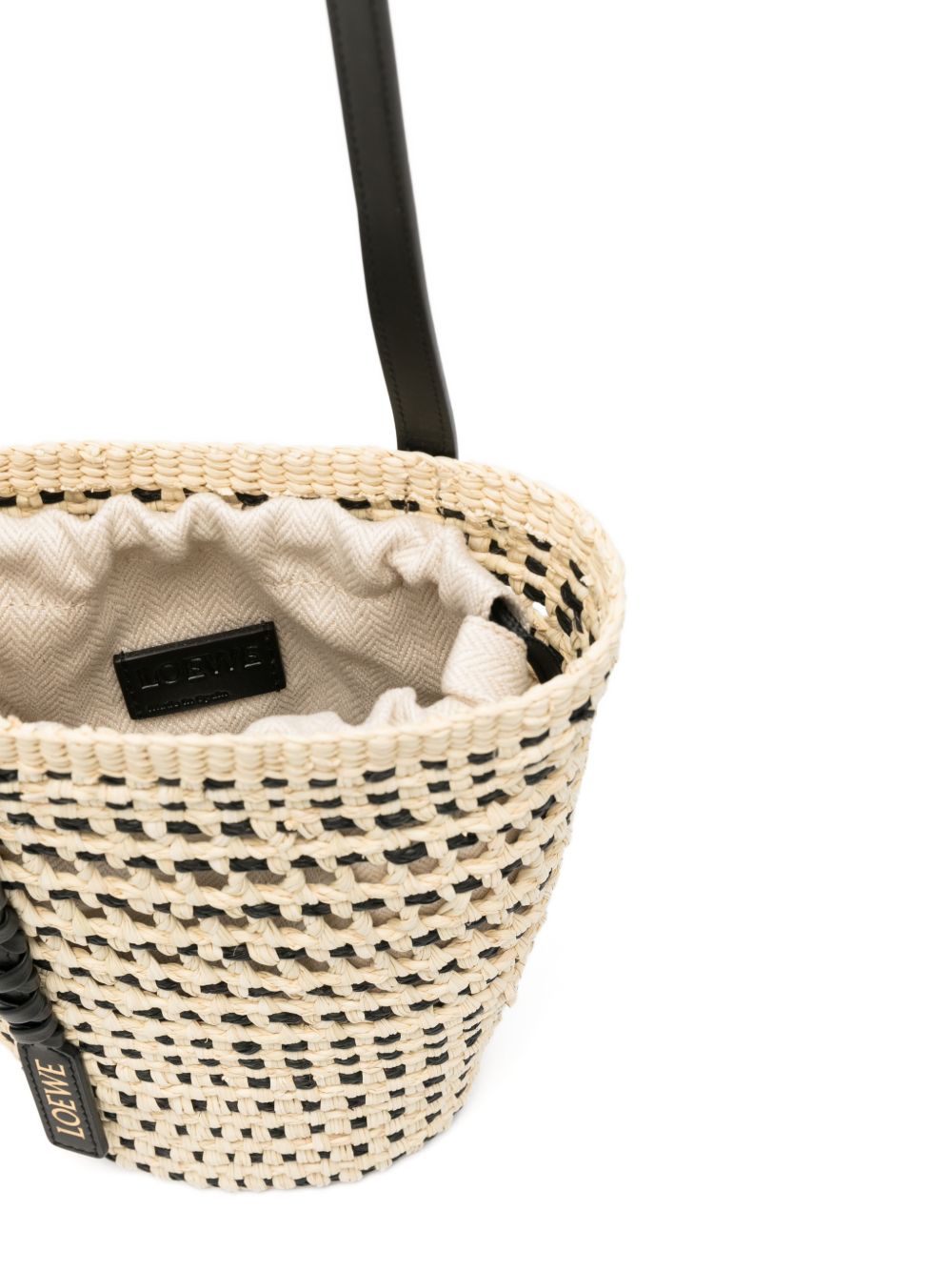 Loewe Paula's Ibiza Women Braid Rafia Bucket Bag LOEWE