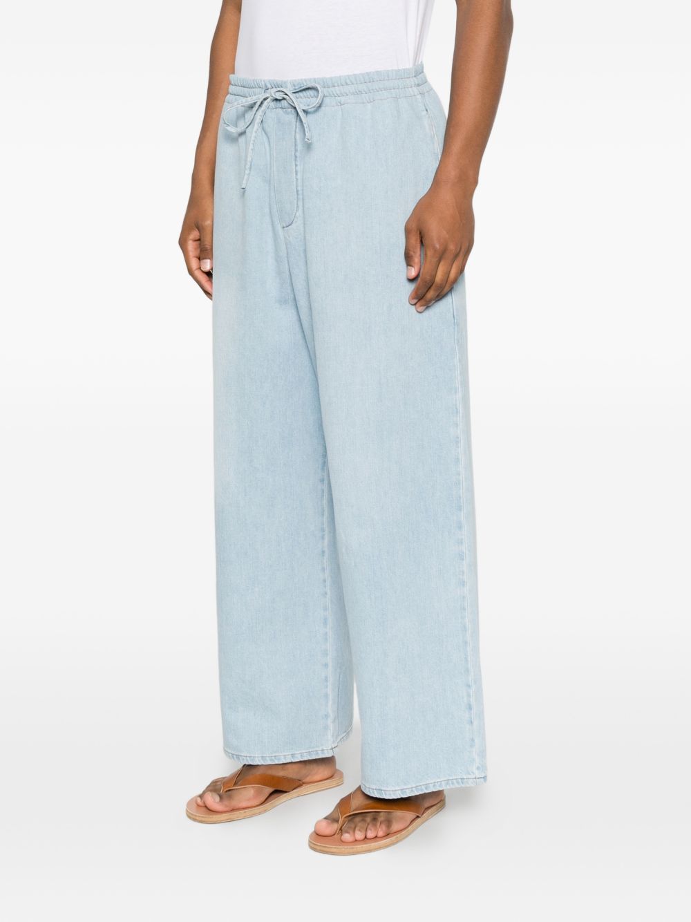 Loewe Paula's Ibiza Men Cotton Drawstring Trousers LOEWE