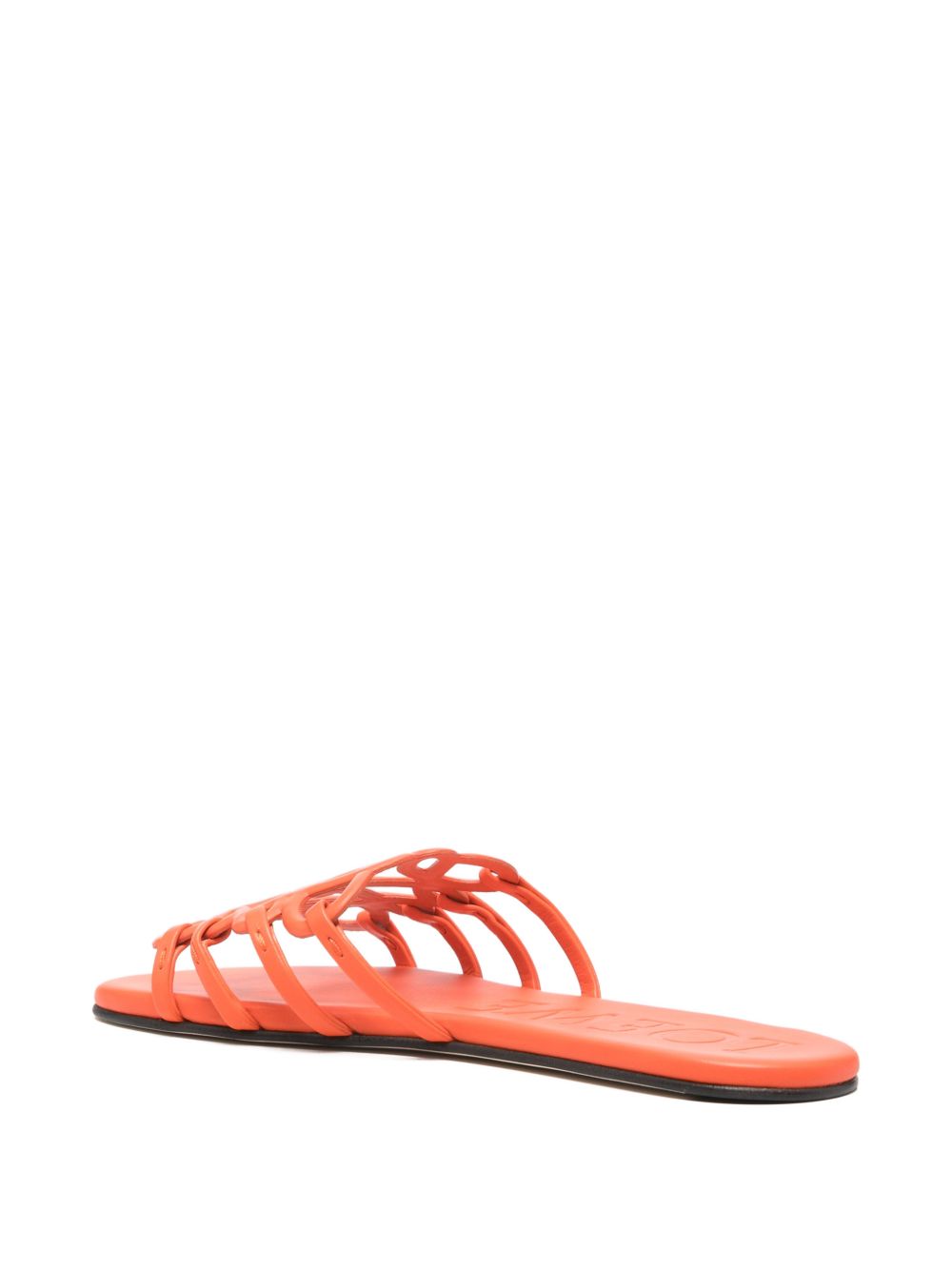 Loewe Women Paula's Ibiza Petal Anagram Leather Slides LOEWE