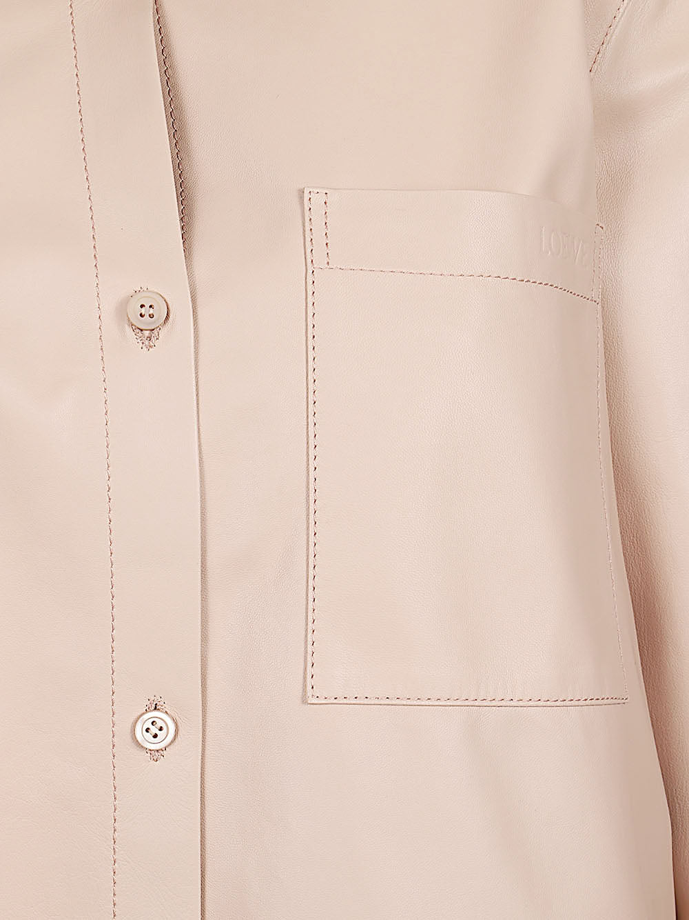 Loewe Paula's Ibiza Women Leather Shirt