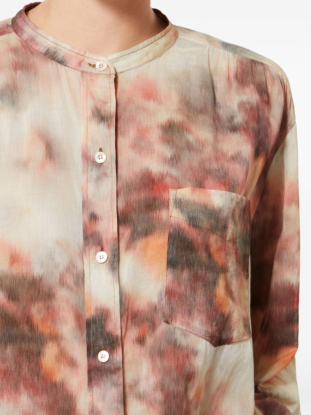 Marant Etoile Women Mexika Printed Cotton Shirt ISABEL MARANT ETOILE
