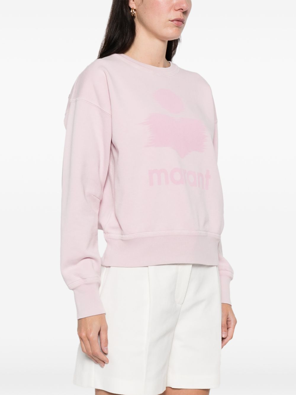 Marant Etoile Women Mobyli Cotton Sweatshirt ISABEL MARANT ETOILE